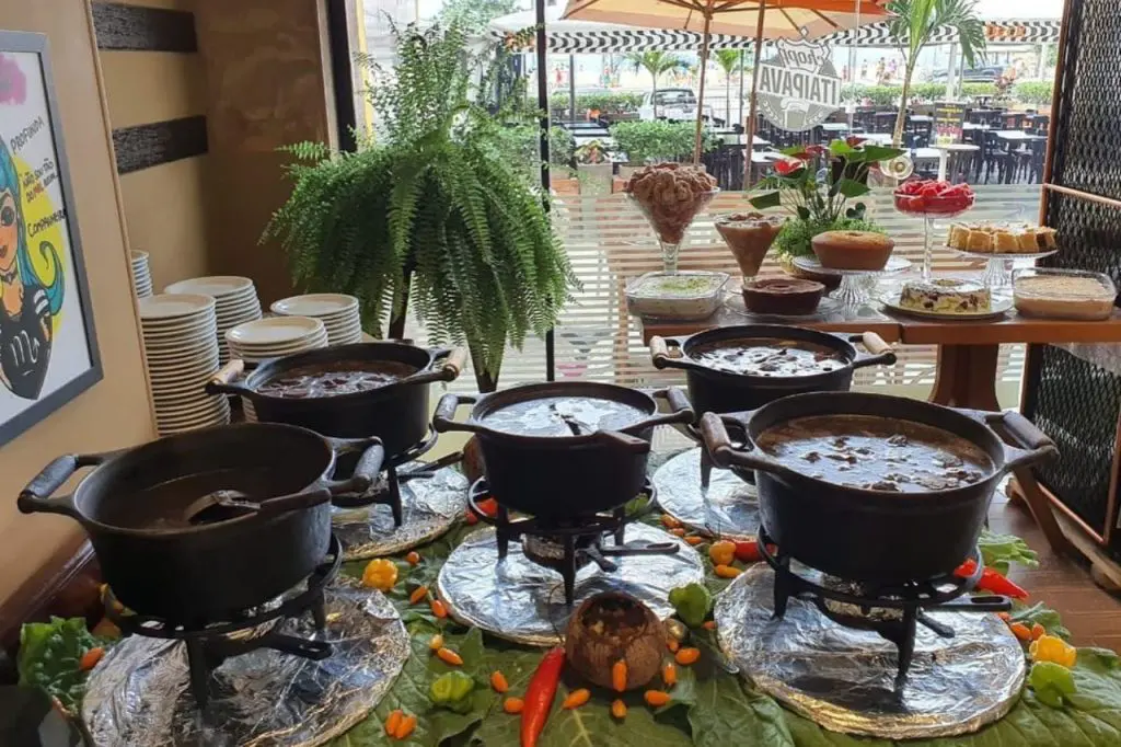 Deck buffet, Copacabana
